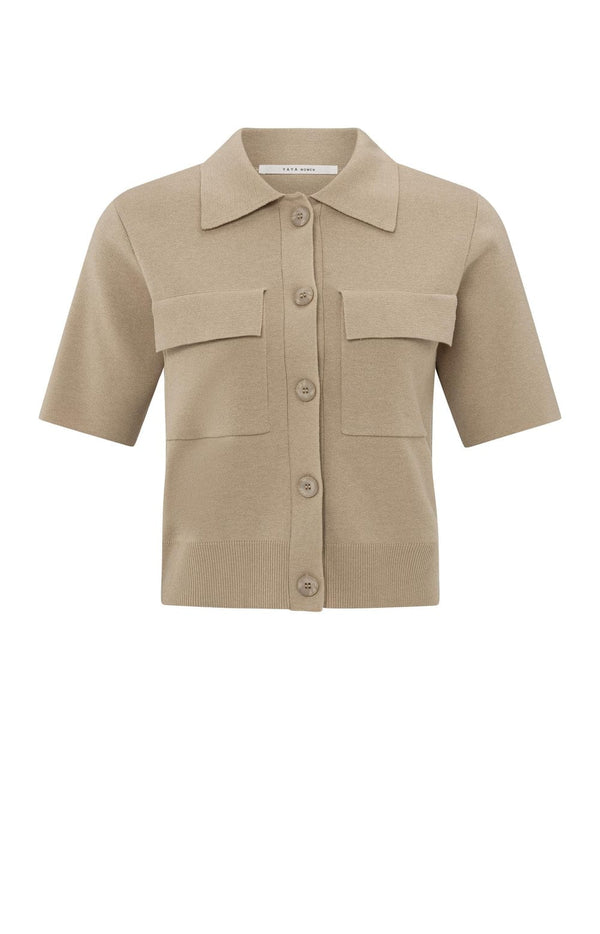 YAYA Cardigan - Humus beige