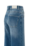 YAYA Hw Loose Wide Denim - Blue Denim