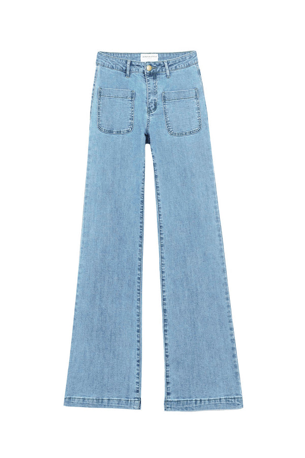 La Petite Etoile Sonny Flare Jean - Stone