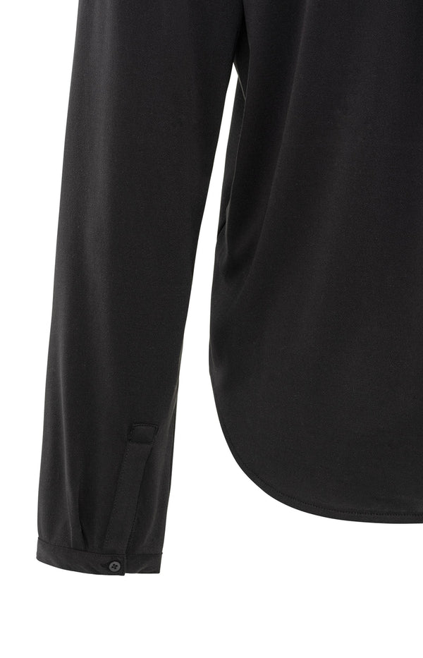 YAYA V-neck Top - Anthracite