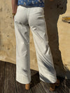 La Petite Etoile Straight-leg Jean - White