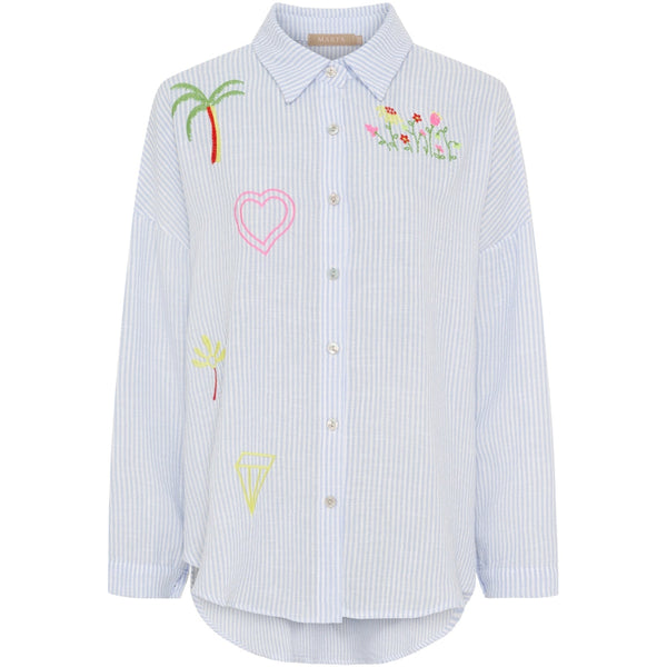 Marta Du Chateau Sandra Shirt - Celeste64