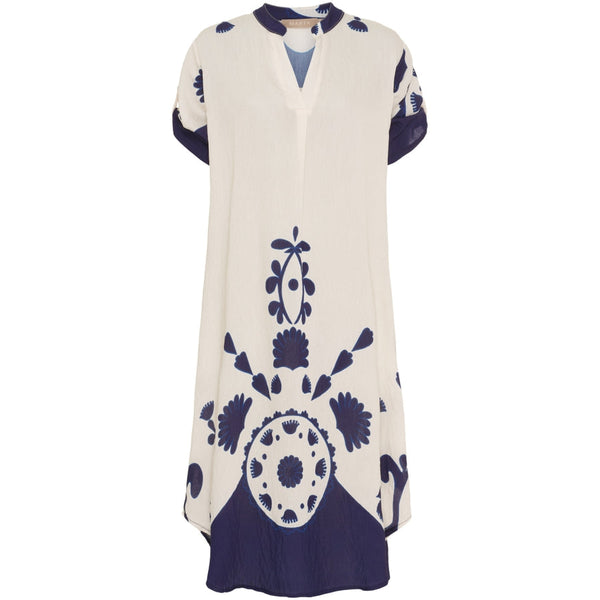 Marta Du Chateau Helma Dress - Blue-V4058Tpi
