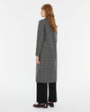 ANDAM Long Plaid Coat - Khaki