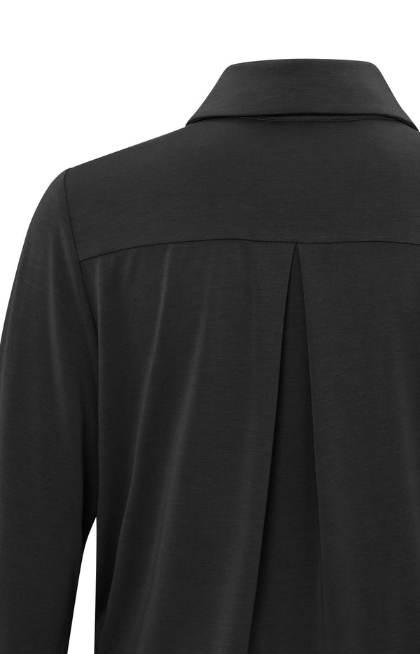 YAYA Double Layer Jersey Blouse