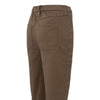 Cargo trousers with pockets and a zip fly in loose fitCaribou Brown