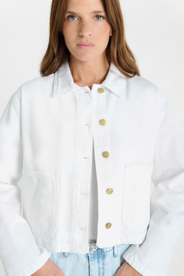 Le Temps Des Cerises Jacket - White