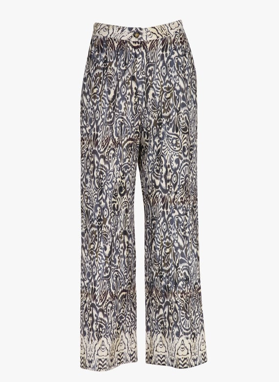 La Petite Etoile Waistband Trousers- Bicolor