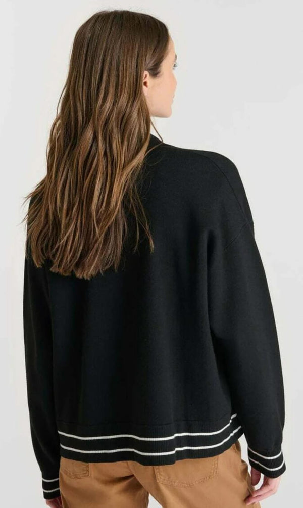 Le Temps Des Cerises Kaleb Cardigan - Black