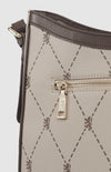 PRINGLE Argyle AOP Hobo Bag - Stone