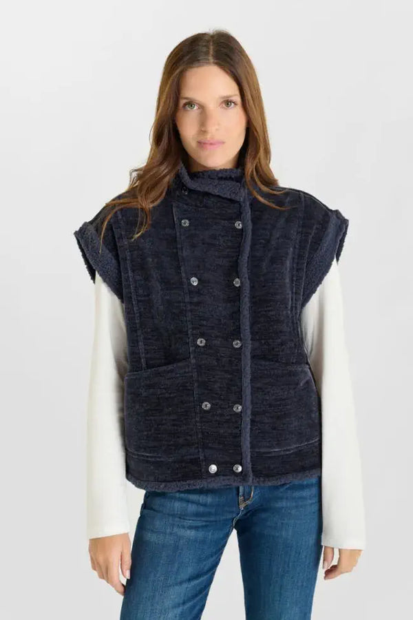Le Temps Des Cerises Fuji Jacket - Night Sky