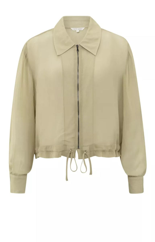 YAYA Blouse Jacket - Soft Green