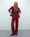 Andam trouser Red-107