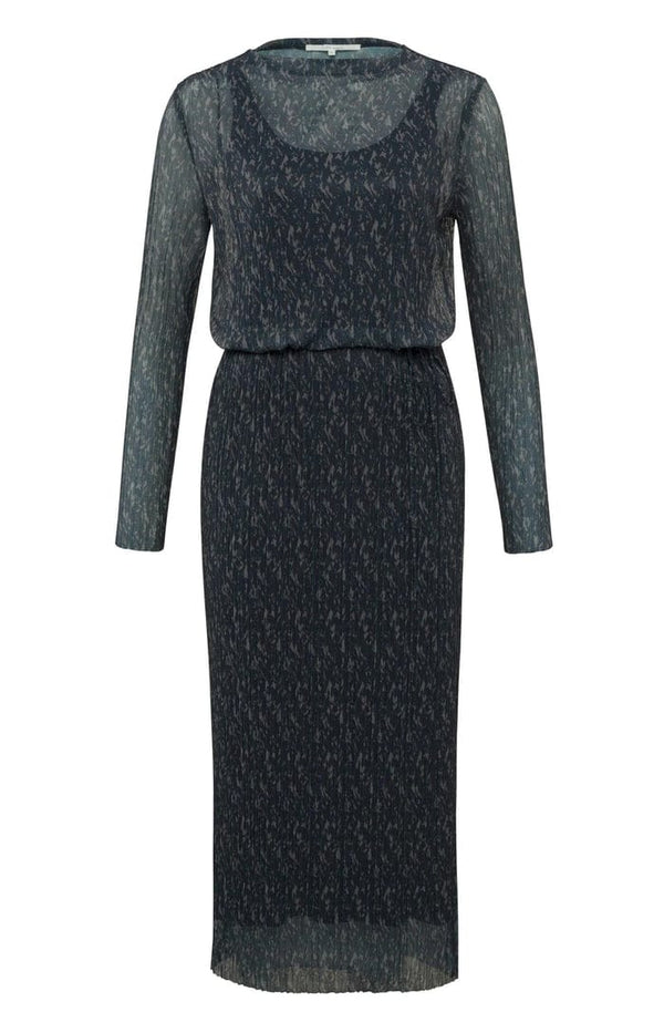 YAYA DRESS - Blueberry blue dessin