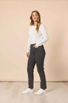 Gordon Smith Bow Tie Print Pant - Black/White