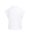 YAYA Sleeveless Jersey Blouse with Tailored Seams
