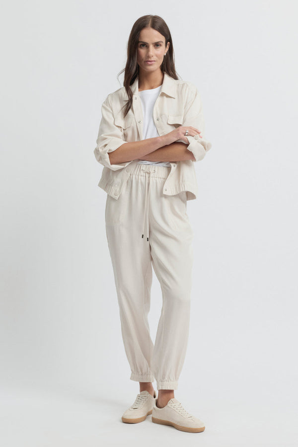 Yarra Trail Natal Shacket - Cashew