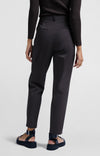 YAYA High-Waist Trousers - Phantom