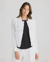 THE SHANTY Monza Linen Jacket-White