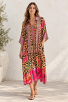 Lula Soul Safari Bloom Kaftan Dress