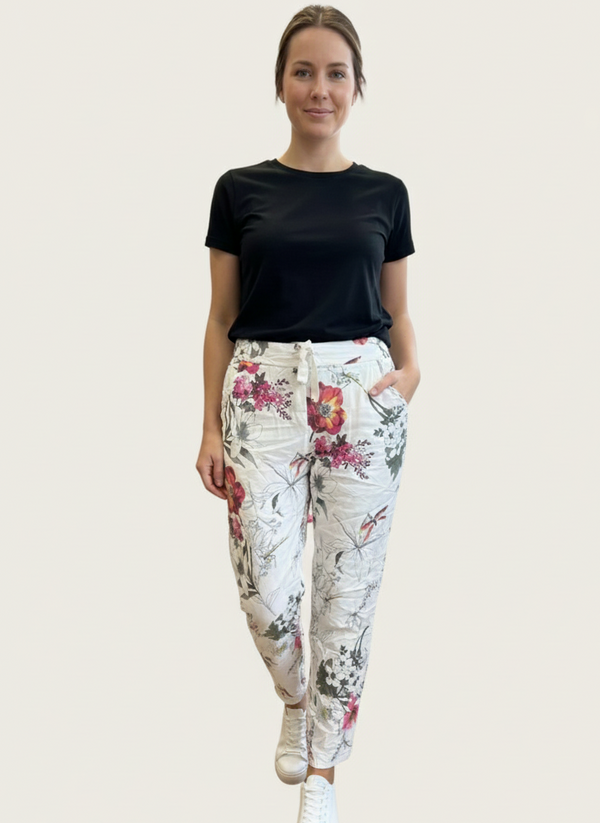 Made in Italy- Pati Pants- Floral