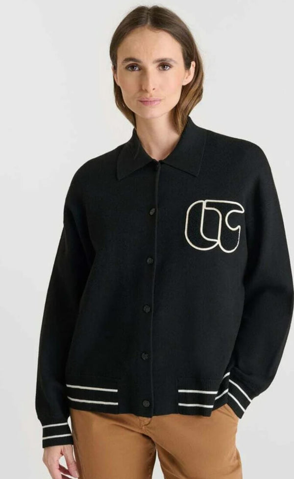 Le Temps Des Cerises Kaleb Cardigan - Black