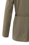 YAYA Loose Fit Blazer With Belt Detail - Caspers Brownish Green