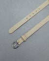 ANDAM Round Eco Leather Buckle Studs Belt - Crudo-115