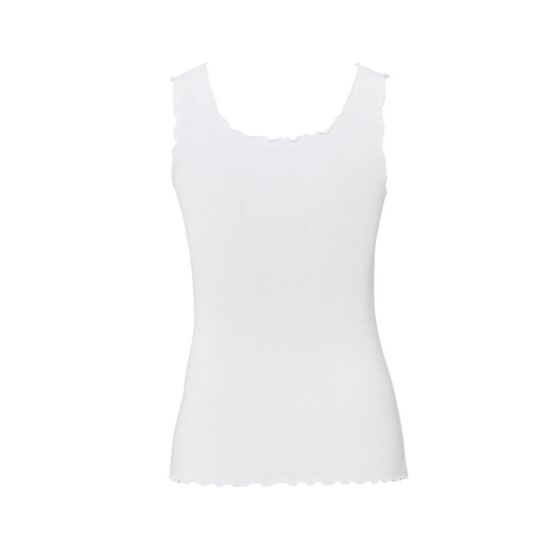 YAYA Singlet Top - Pure White