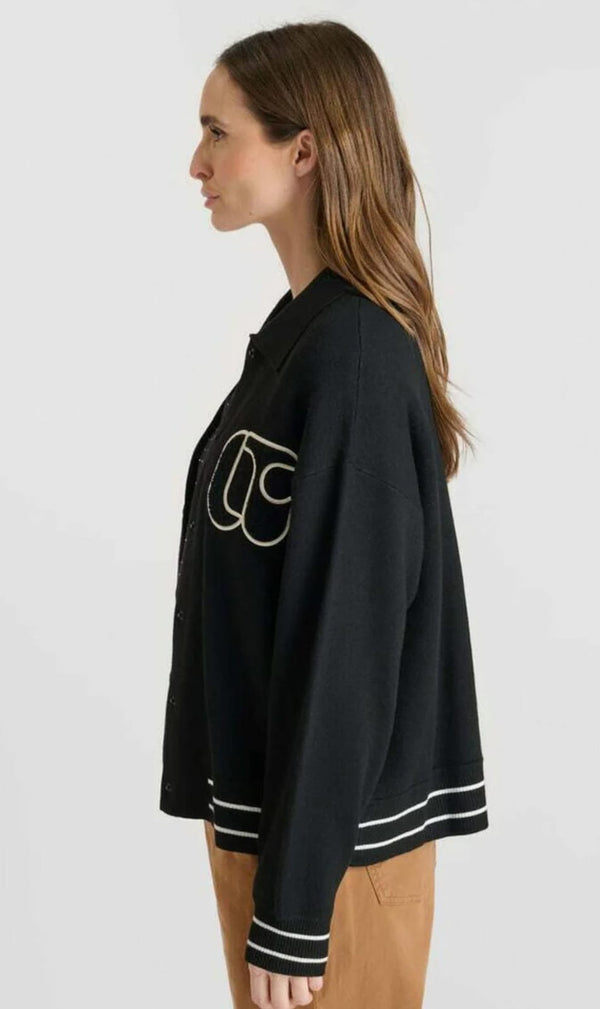 Le Temps Des Cerises Kaleb Cardigan - Black