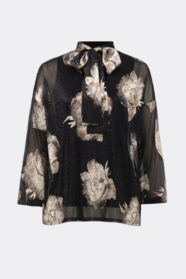 Joseph Ribkoff Top - Black/Multi