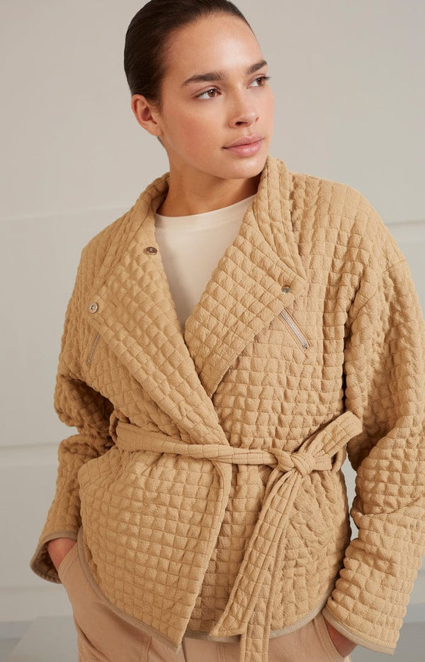 YAYA JACKET- Tannin brown