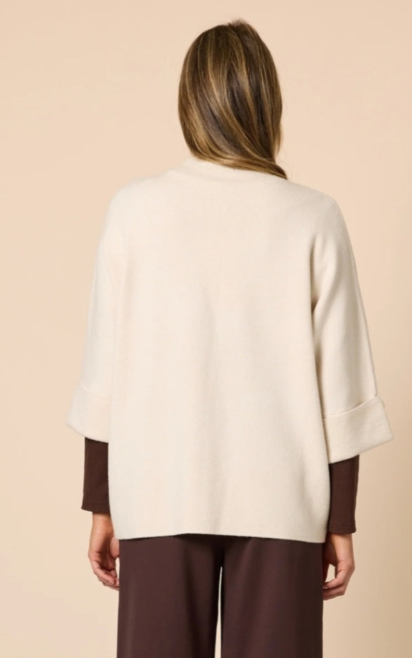 Threadz Mimosa Floral Print Knit - Natural