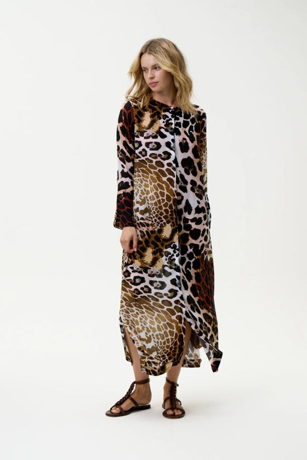 ONESEASON Lipari India Dress - Leopard