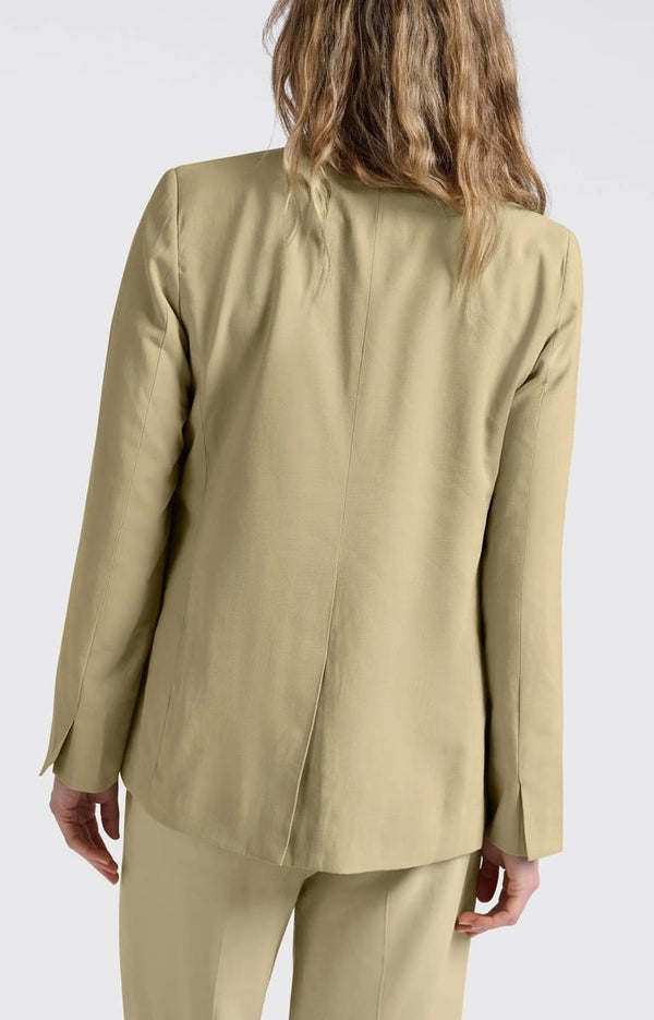YAYA Loose Fit Blazer - Soft Green