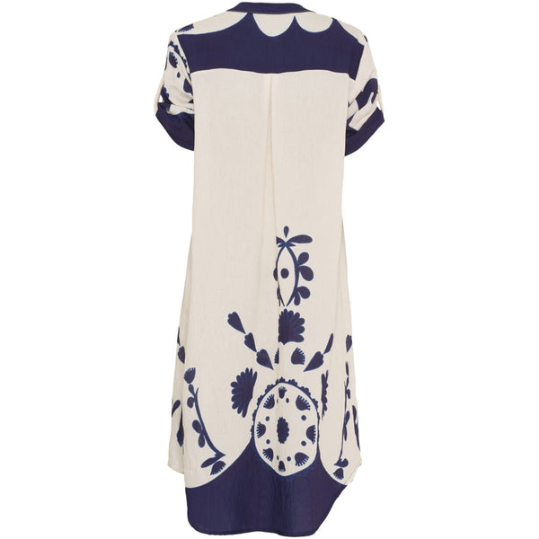 Marta Du Chateau Helma Dress - Blue-V4058Tpi