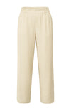 YAYA Elastic Waistband Trousers - Soft Grey Dessin