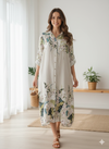 Made in Italy dress - Floral Spray