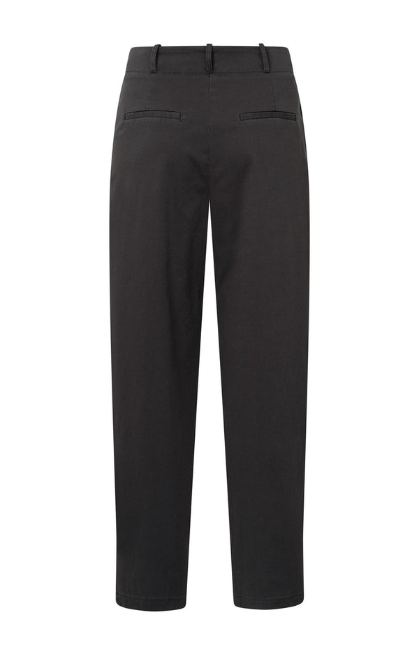 YAYA High-Waist Trousers - Phantom