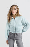 YAYA Ribbed Cardigan - Northern Droplet Grey
