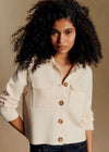 SUNNY STUDIO Gilet - Ecru