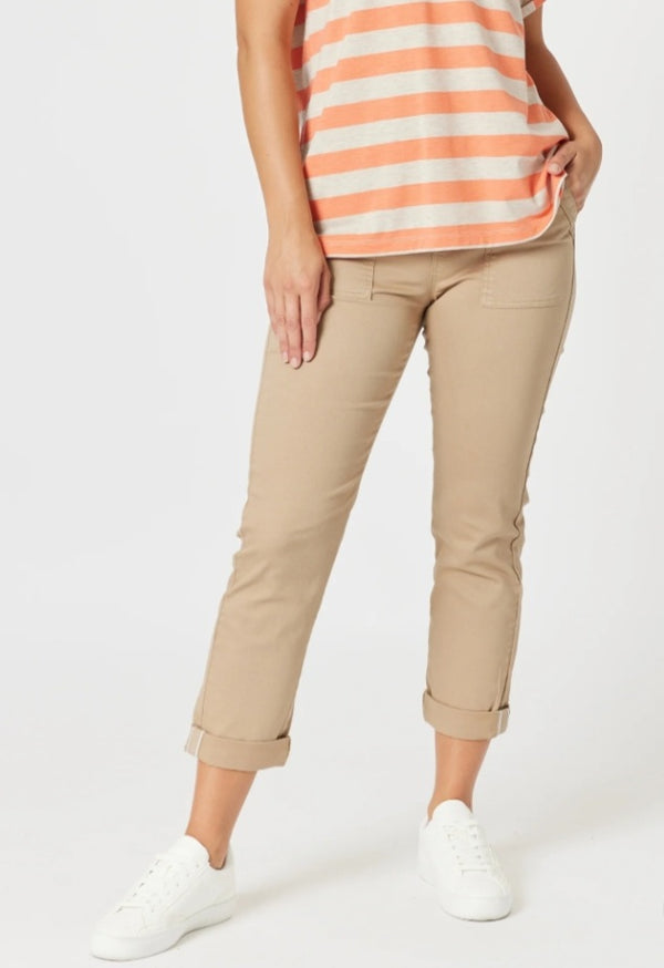 Threadz Isabella Pant - Nutmeg