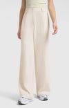 YAYA Wide Leg Trousers - Soft Grey