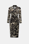 Joseph Ribkoff Wrap Dress - Animal Print