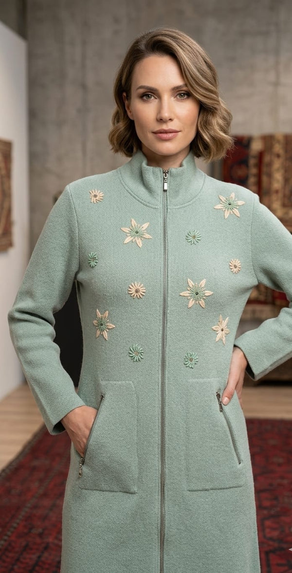 TRICOT CHIC Coat - Mint