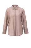YAYA Refined Back Detail Blouse - Blush Pink