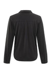 YAYA V-neck Top - Anthracite