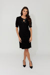 Joseph Ribkoff Knee-length Bodycon Dress - Black