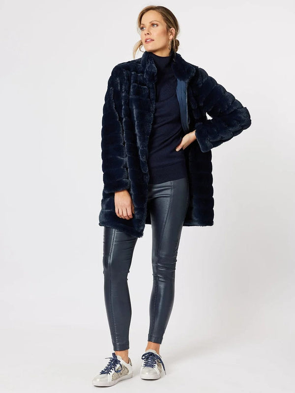 Hammock & vine Fur jacket - Midnight