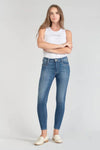 Le Temps des Cerises Kirr High Waist Blue Slim Pulp Jeans